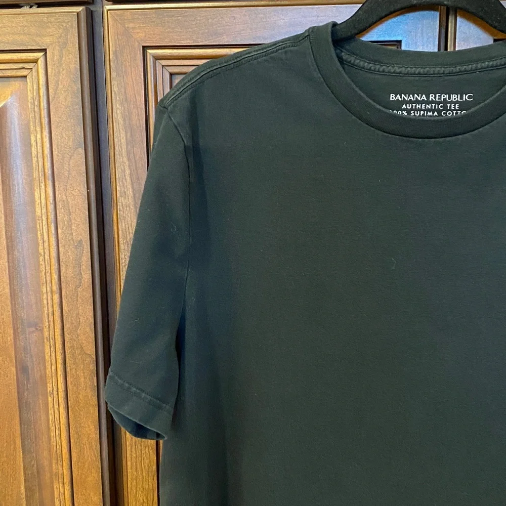 BANANA REPUBLIC Supima Cotton T-shirt - Picture 3 of 7